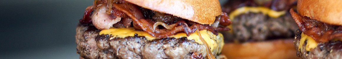 Eating American (Traditional) Burger at Wayback Burgers restaurant in Voorhees Township, NJ.
